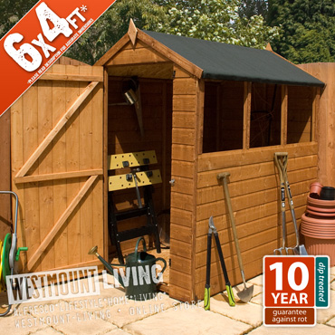  6x4 6x4FT 6 x 4 FT SHIPLAP T&G WOODEN SHED WOOD GARDEN TIMBER STORAGE